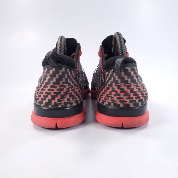 Nike Free 5.0 TR Fit 4 Athletic Running Shoe Womens Size 8 629832-005 Black Red - Picture 3 of 9